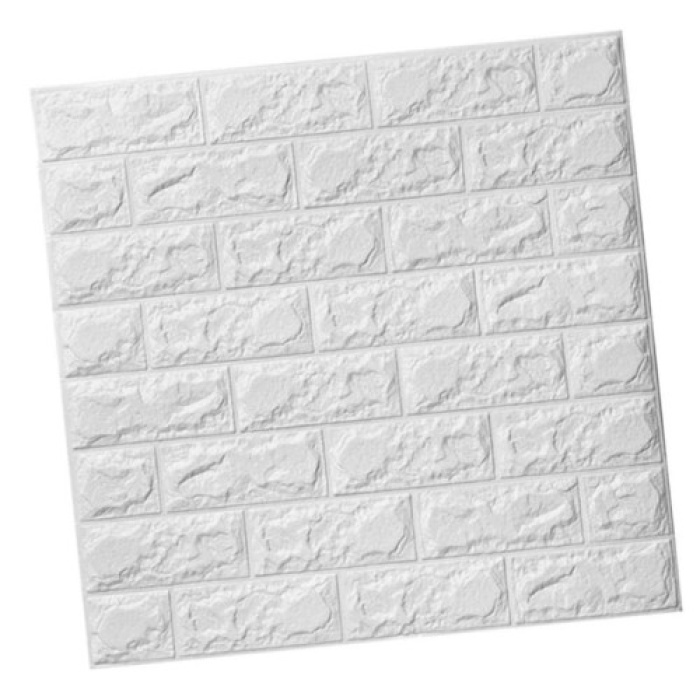 3D Tuğla Desenli Kendinden Yapışkanlı Duvar Paneli 58X38 Cm