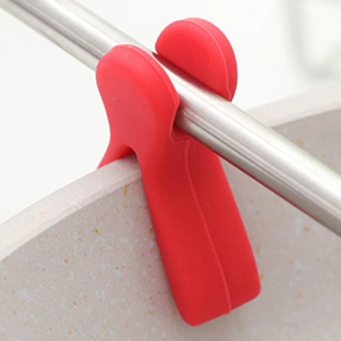 Silikon Tava Kaşık Tutacağı 3Lü Paket