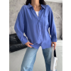 Modal oversize cepli gömlek
