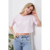 Baskılı Crop tişört