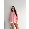 Çizgili oversize gömlek