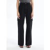 Kargo cep jeans pantolon siyah