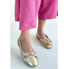 Etya Gold Cilt Babet Ayakkabı