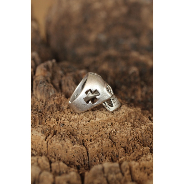 Kuru Kafa Model Ayarlanabilir Erkek Yüzük