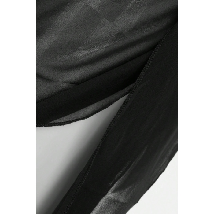 Kadın Siyah Beyaz Transparan Belden Bağlamalı Pareo 2li – Modern ve Şık Tasarım