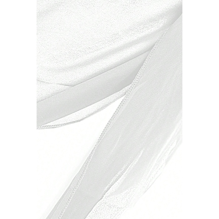 Kadın Siyah Beyaz Transparan Belden Bağlamalı Pareo 2li – Modern ve Şık Tasarım