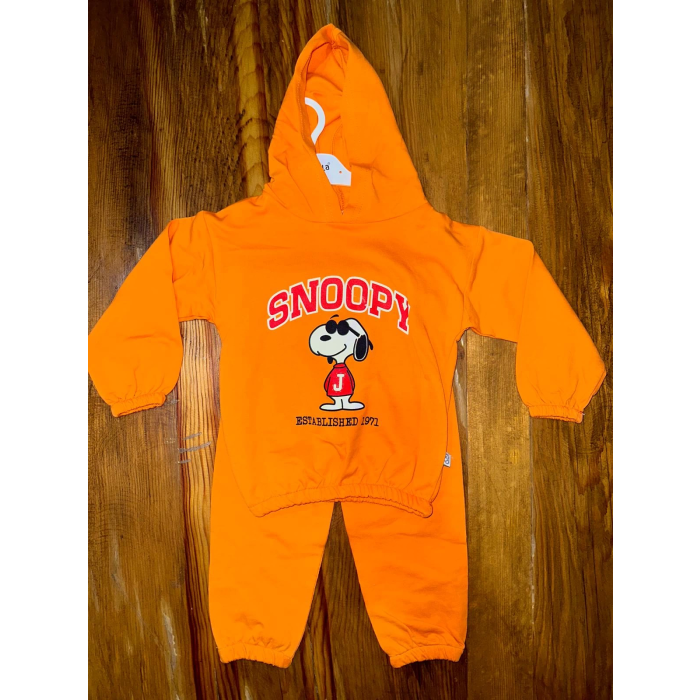 6-24 aylık snoopy takım turuncu