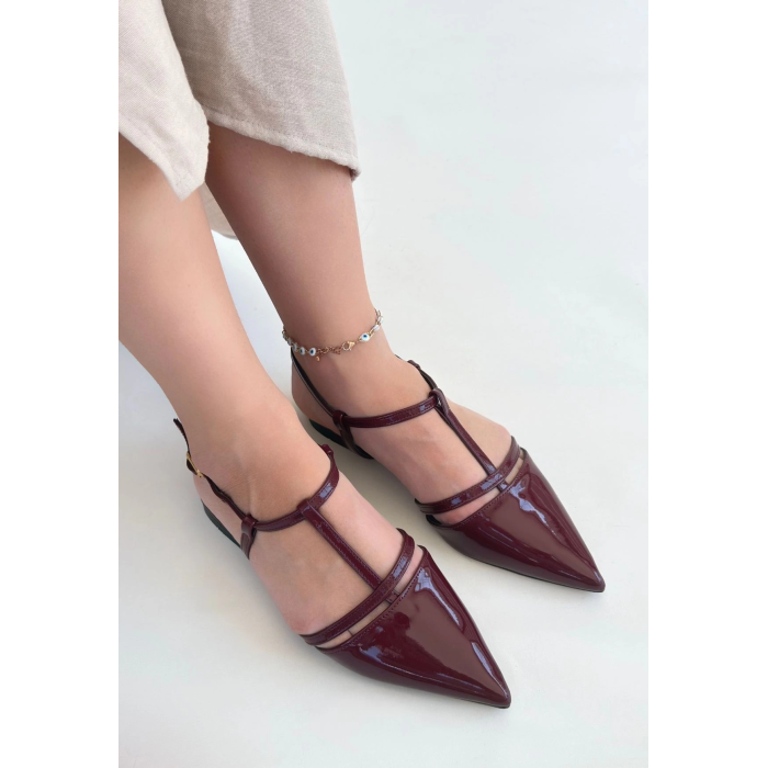 Canca Bordo Rugan Babet Ayakkabı