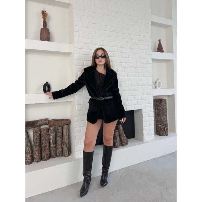 Fok ceket premıum kalite siyah st255860