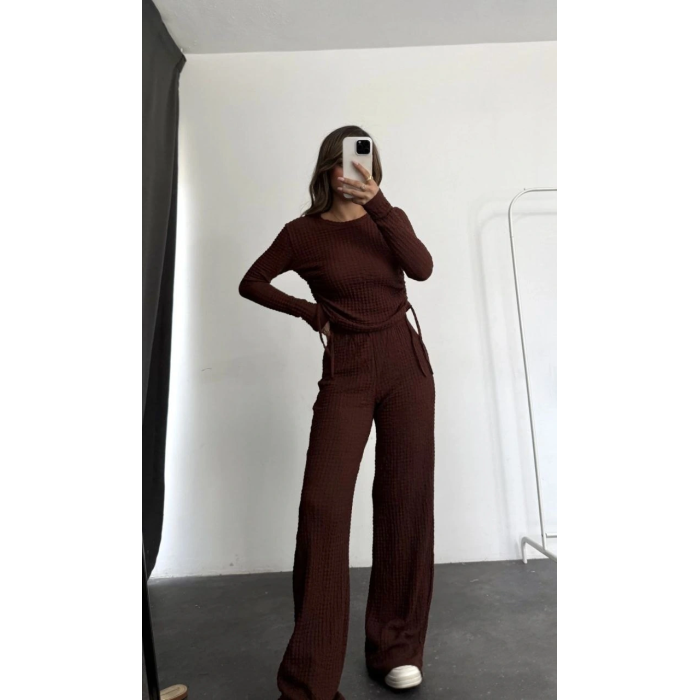 Bubble alt üst takım kahve pt510446