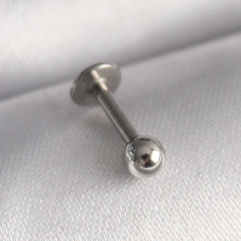 316L Çelik Gümüş Renk Topçuk Piercing