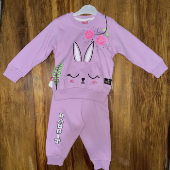 6-24 aylık tavşan baskılı lila