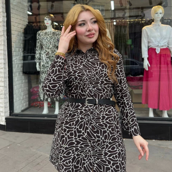 Desenli tunik gömlek