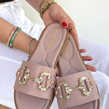 Toha Pudra Cilt Tokalı Terlik