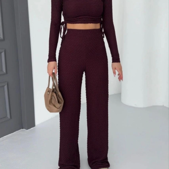 Bubble alt üst takım bordo pt510446