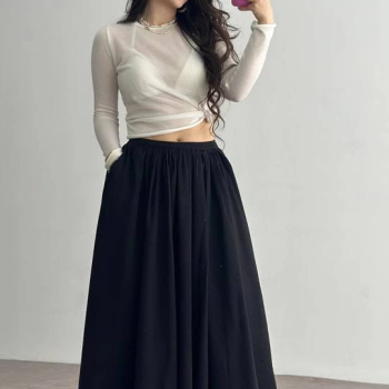 Cepli keten etek siyah kz24