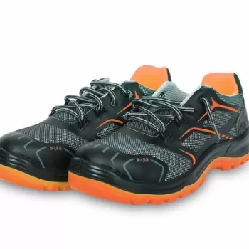 Bmes Turuncu Taban S400 Çelik Burunlu İş Ayakkabısı