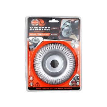 115MM  AHŞAP TÖRPÜ EĞE DİSK GÜMÜŞ (4767)