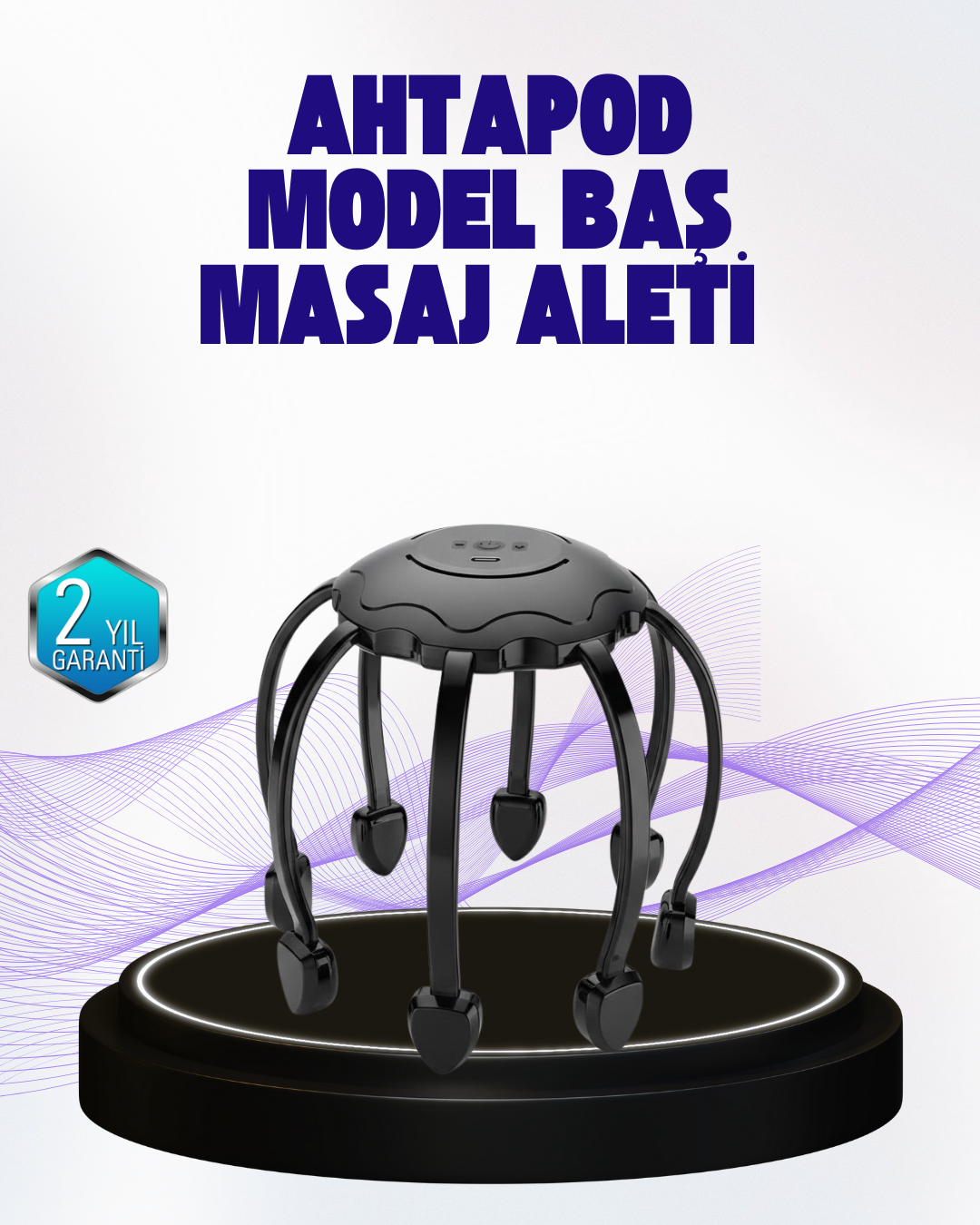 Uyku Destekleyici Saç Derisi Masaj Aleti