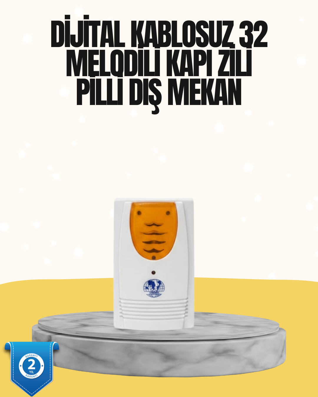 Kablosuz Kapı Zili Düzenli ve Konforlu Yaşam Alanları İ...