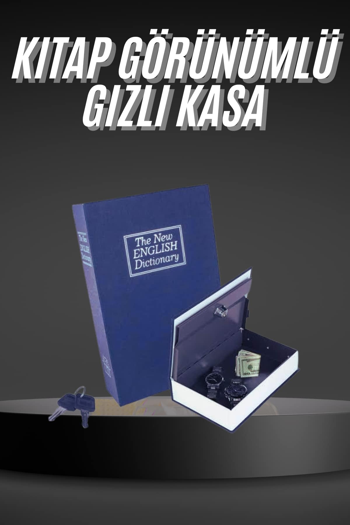 Kilitli Gizli Kasa Sözlük Kumbara Kitap Sözlük Görünüml...