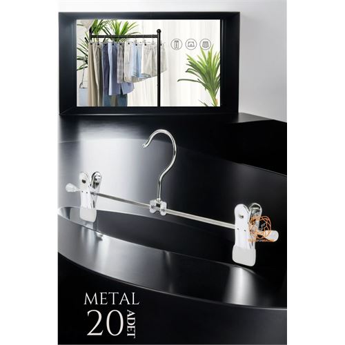 HSNET Etek Pantolon Metal Askı 20 Adet