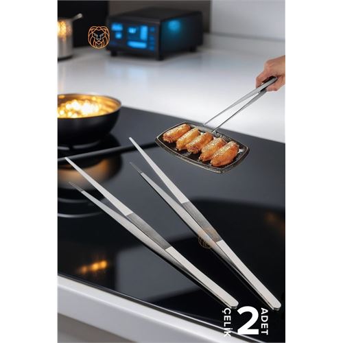 HSNET Çelik Cımbız Maşa A.Milano Design 2 ADET