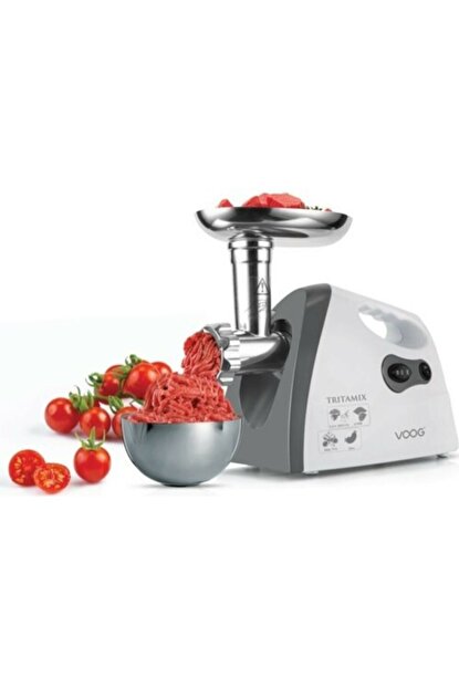 HARLEM GURME H-020-022 BEYAZ ELEKTRİKLİ ET KIYMA MAKİNESİ 2200W (4767)