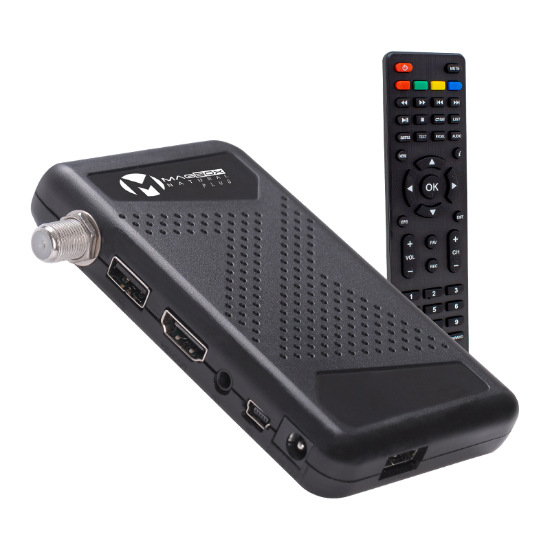 MAGBOX NATURAL PLUS FULL HD + USB MİNİ HD UYDU ALICISI TKGSLİ + YOUTUBELU (4767)