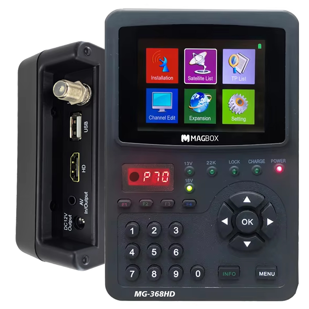 MG-368HD 3.5 İNÇ FULL HD LCD EKRANLI GÖRÜNTÜLÜ DİJİTAL UYDU YÖN BULUCU (4767)