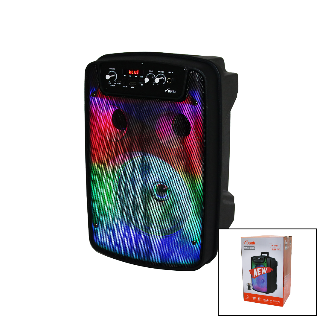 SD/USB/FM/AUX GİRİŞLİ ŞARJLI BLUETOOTH SPEAKER 3000W DU-SP108 (4767)