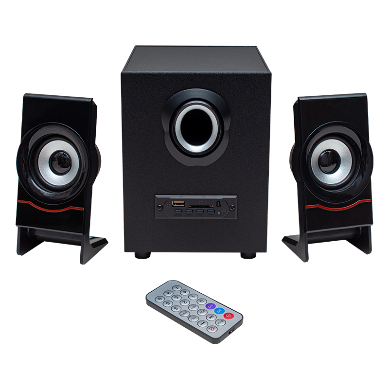 MAGICVOICE MV-4966 USB+TF CARD+FM+BT UKLI 2+1 SES SİSTEMİ (4767)