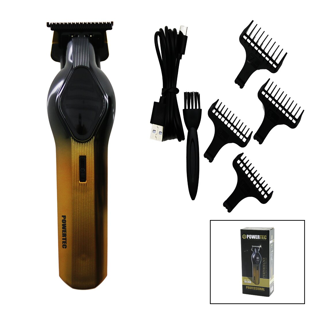SAKAL SAKAL ENSE ÇİZİM - KESME TRAŞ MAKİNESİ  USB ŞARJLI - ŞARJ GÖSTERGE TR-358 (4767)