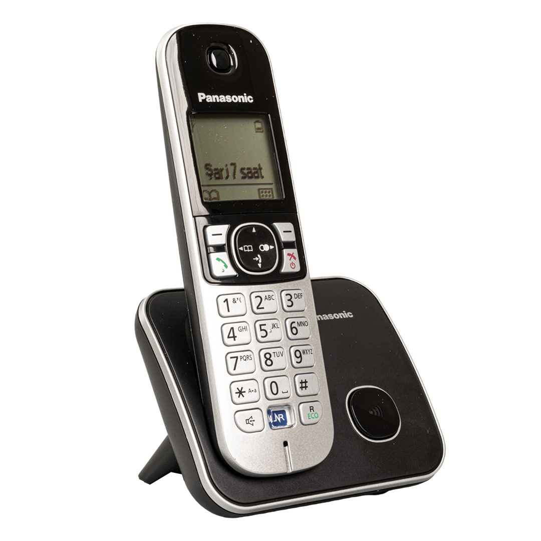 PANASONIC KX-TG6811 DECT SİYAH TELSİZ TELEFON (4767)