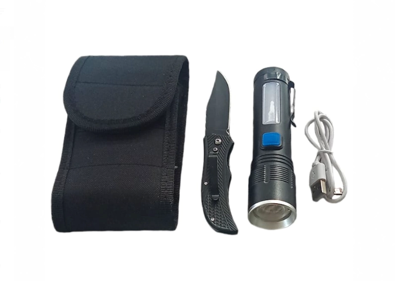F-91 Zoomlu Xhp-50 Güçlü Işık Taşıma Çantalı 2li Set