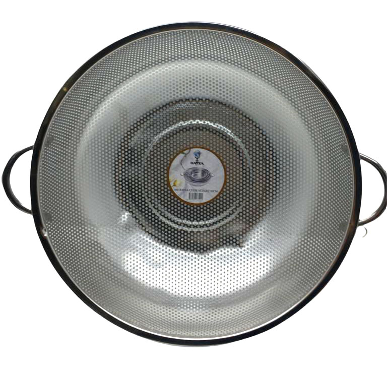 METAL KULPLU ÇELİK TEL SEPET SÜZGEÇ 32CM (4767)
