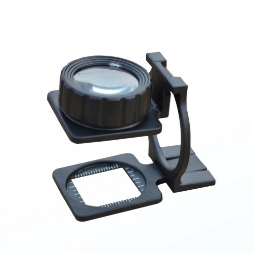 Tekstilciler Için  Kumaş Kontrolü Büyüteçkatlanan Metal 15x Büyütme