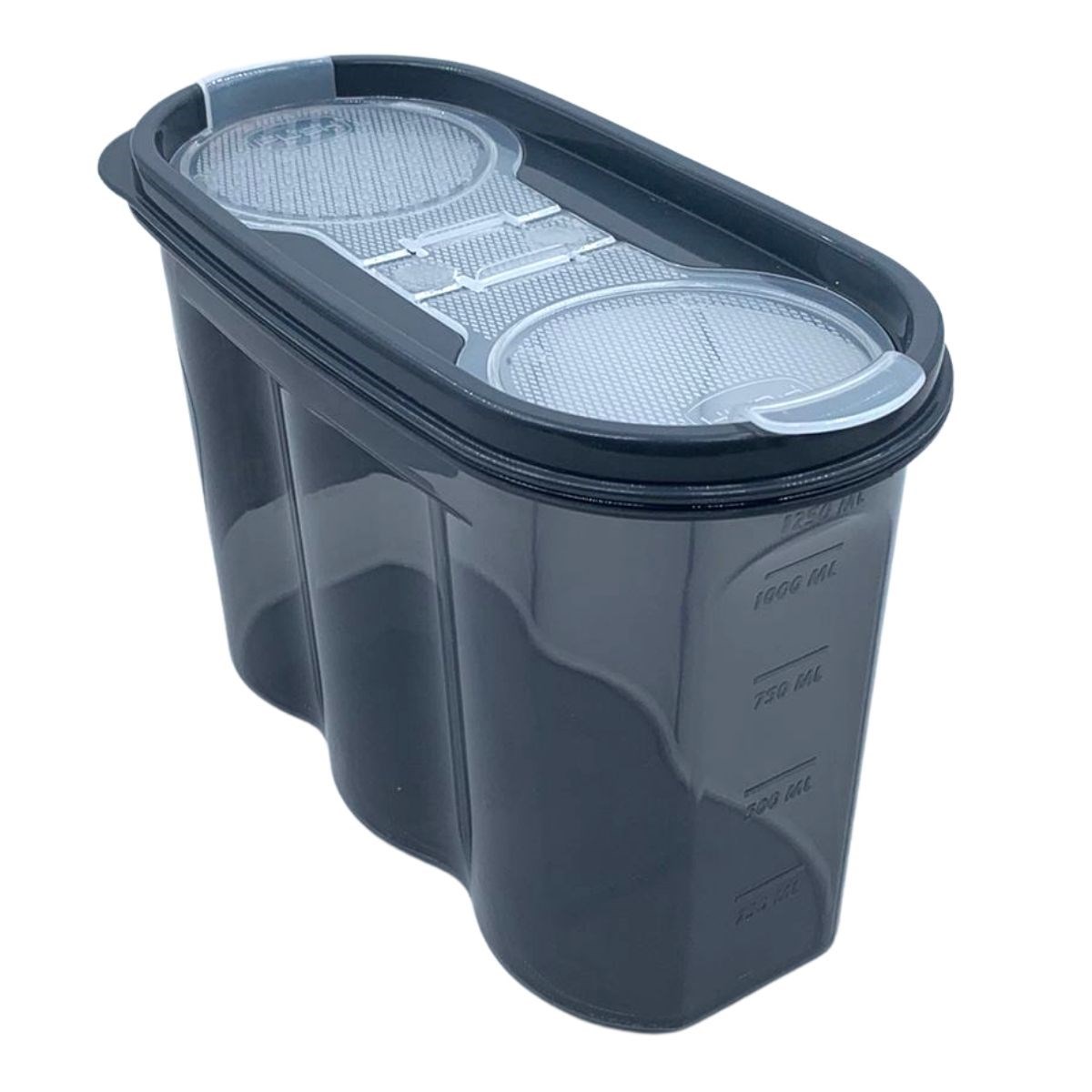 2 Kapaklı Ölçekli Erzak Saklama Kabı - 12 Litre - SA930 (4767)