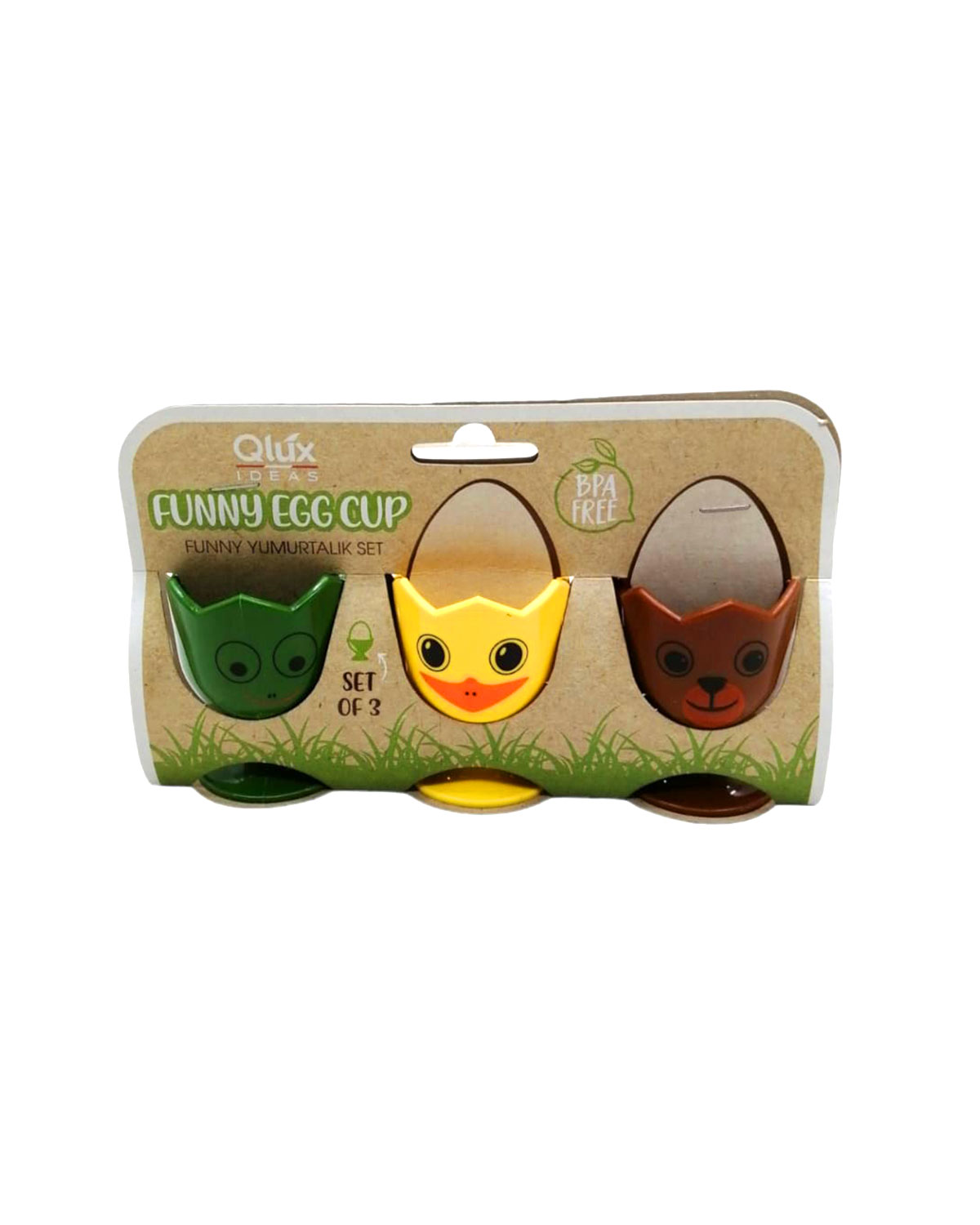 FUNNY YUMURTALIK 3 PARÇA  SET (4767)