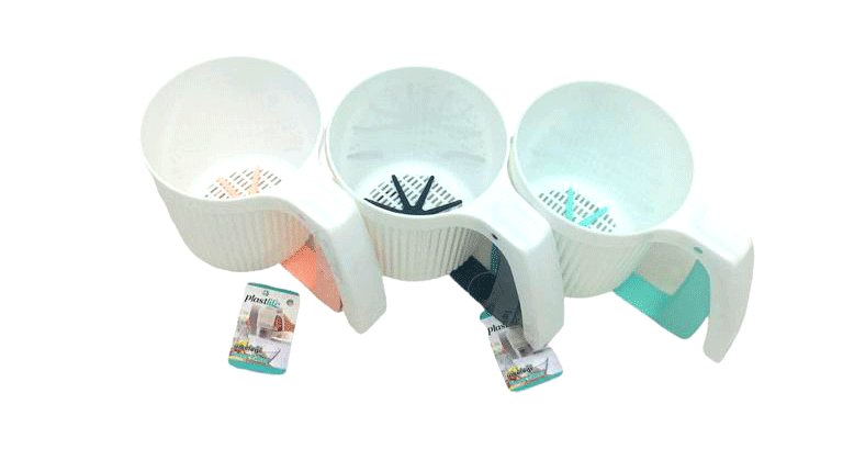 PLASTİK PRATİK ÇEVİRMELİ UN ELEK (4767)