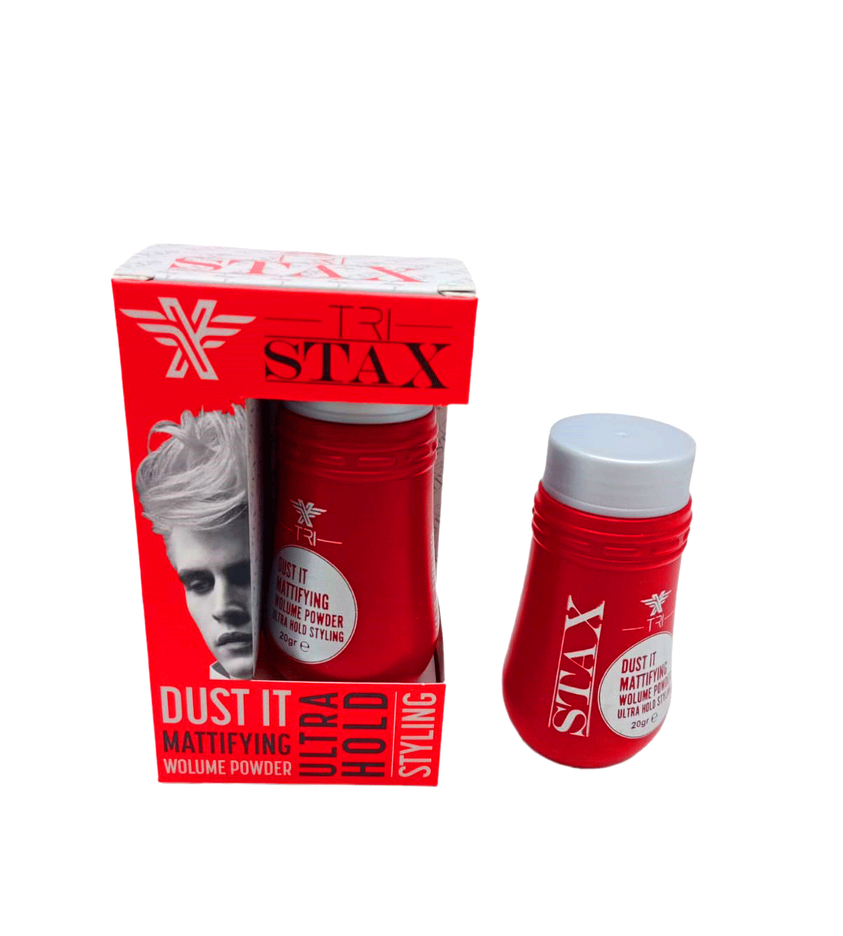 STAX WAX ULTRA HOLD PUDRA KIRMIZI KUTU SAÇ ŞEKİLLENDİRİCİ 20GR (4767)