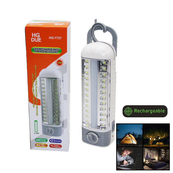24 SMD LED ŞARJLI IŞILDAK FENER (4767)