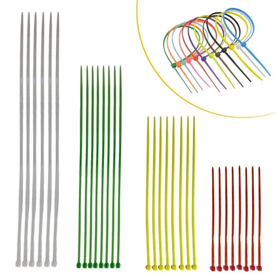 30 Parça Plastik Kablo Kelepçe Seti Kablo Düzenleyici Bağlama Bantları (4767)