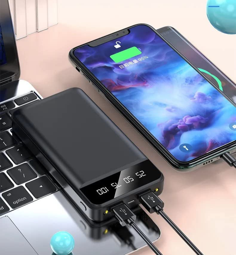Power Bank 30000 mAh harici pil taşınabilir şarj cihazı (4767)