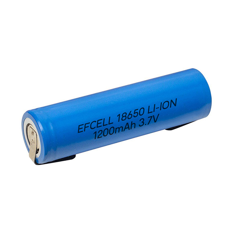 EFCELL 18650 3.7 VOLT 1200 MAH LİTHIUM LION PUNTALIPİL- (BAŞLIKSIZ PUNTALI) MAVİ (4767)