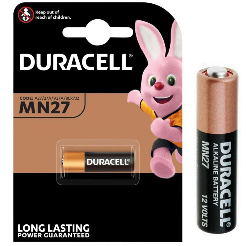 DURACELL MN27 PİL (27A PİL) TEKLİ PAKET (4767)