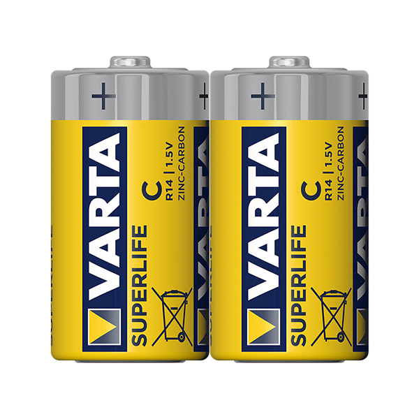 VARTA SUPERLIFE ÇİNKO ORTA BOY C PİL 24LÜ PAKET FİYAT (4767)