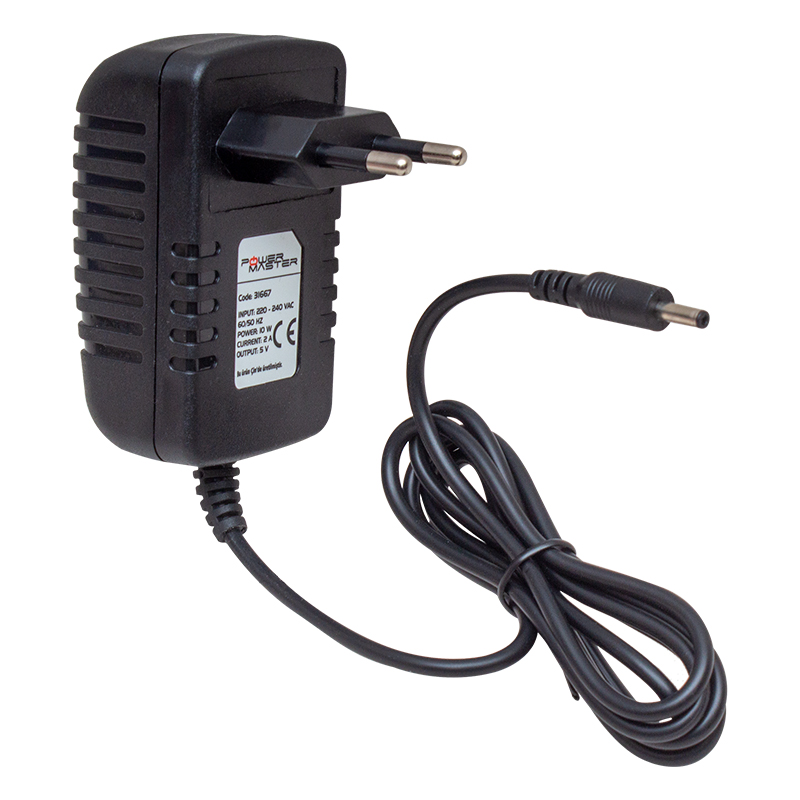 5 VOLT 2 AMPER PLASTİK KASA PRİZ TİPİ ADAPTÖR 3.5*1.35 UÇ (ANDROID BOX İÇİN) (4767)
