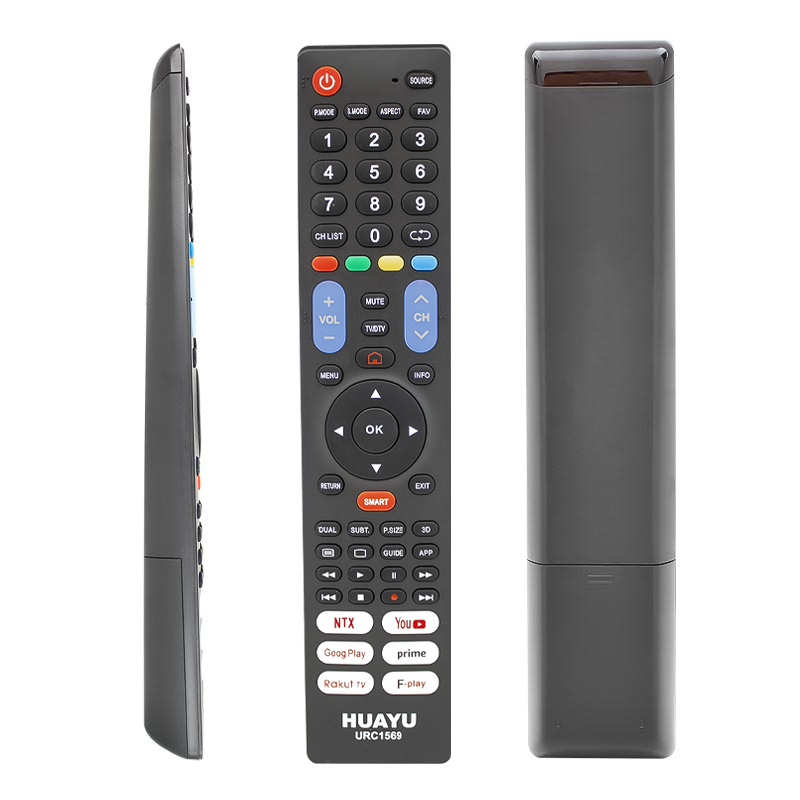 HUAYU KL URC1569 NETFLIX-YOUTUBE-PRIME VIDEO-GOOGLE PLAY-RAKUTEN TUŞLU 7IN1 UNİVERSAL LCD LED TV AKILLI KUMANDA (4767)