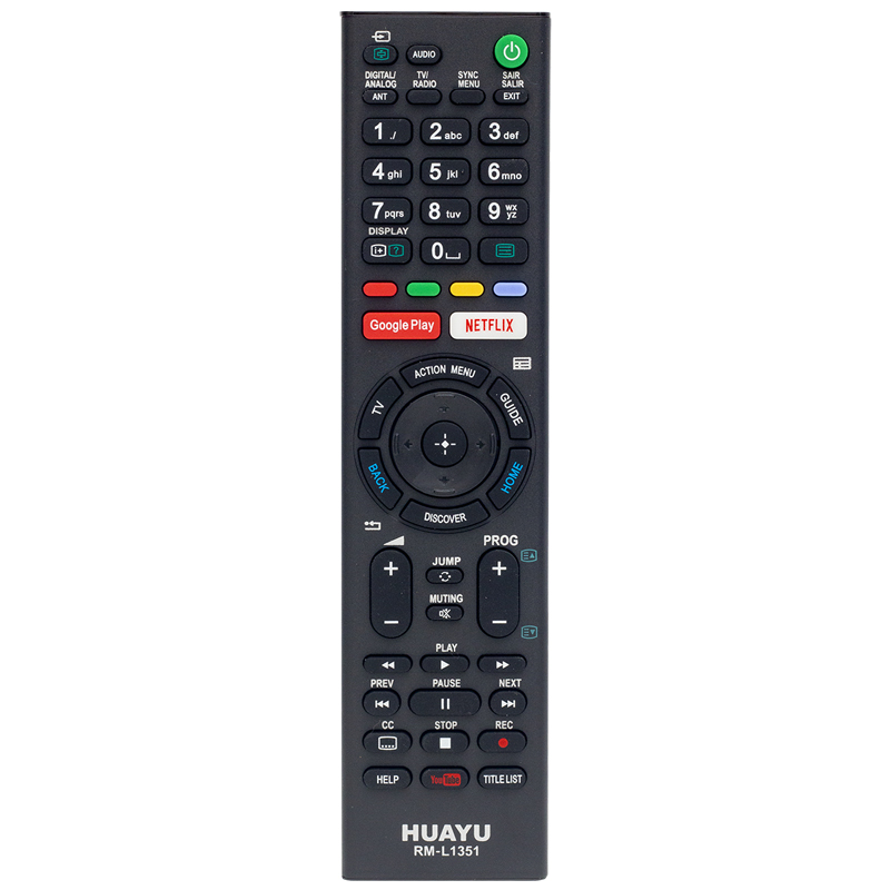 RM-L1351 SONY GOOGLE PLAY-NETFLIX-YOUTUBE TUŞLU  AMBALAJLI LCD LED TV UNIVERSAL KUMANDA (4767)